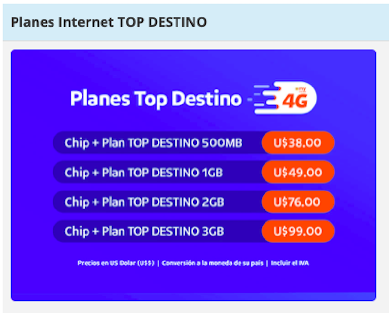 Planes Internet Cancún y México Planes Internet Cancún y México
